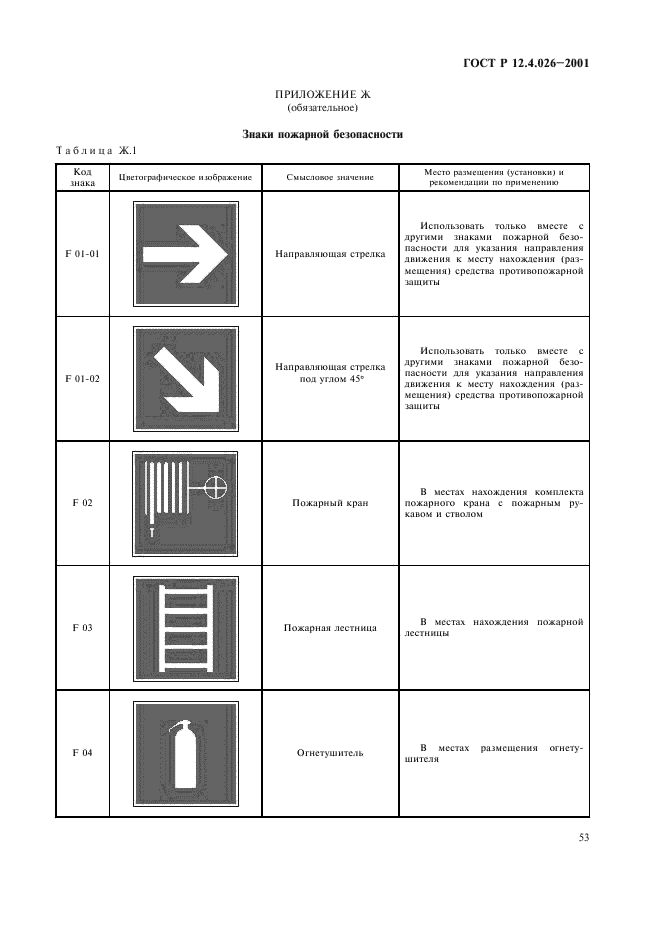 ГОСТ Р 12.4.026-2001