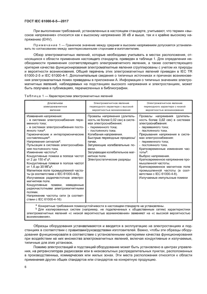 ГОСТ IEC 61000-6-5-2017