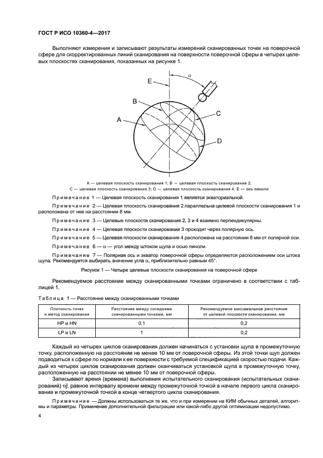 ГОСТ Р ИСО 10360-4-2017