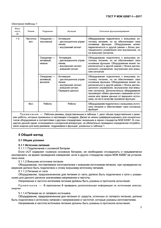 ГОСТ Р МЭК 62087-1-2017