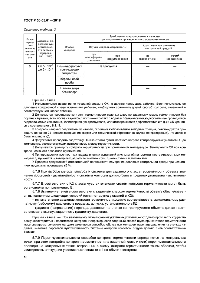 ГОСТ Р 50.05.01-2018