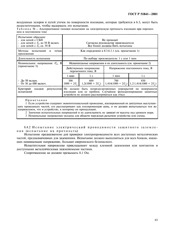 ГОСТ Р 51841-2001