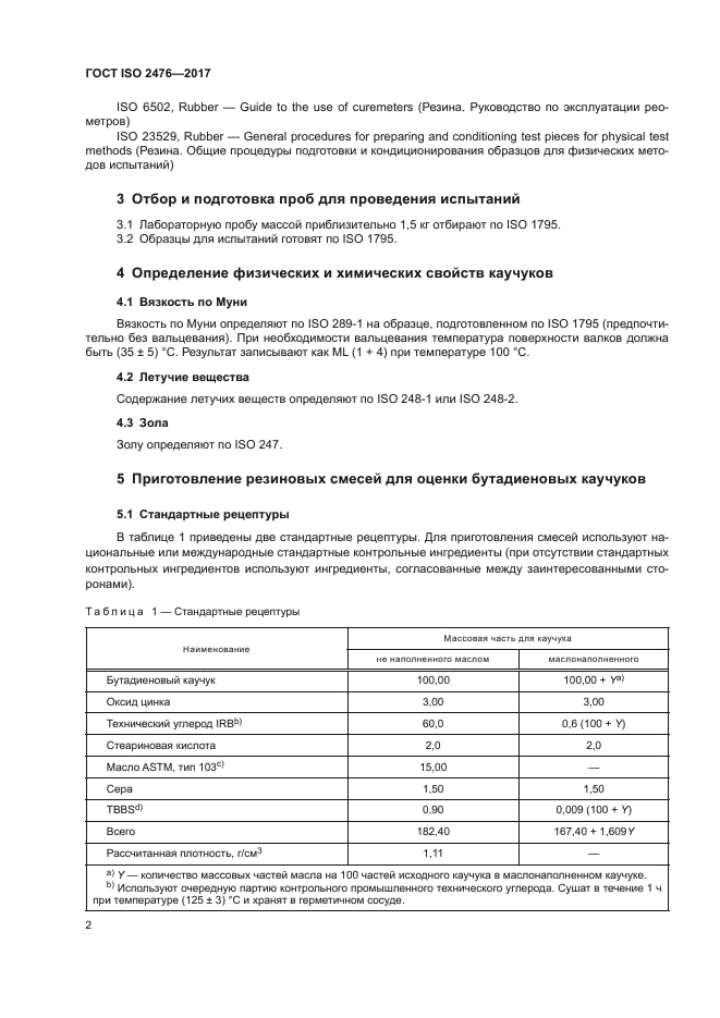 ГОСТ ISO 2476-2017