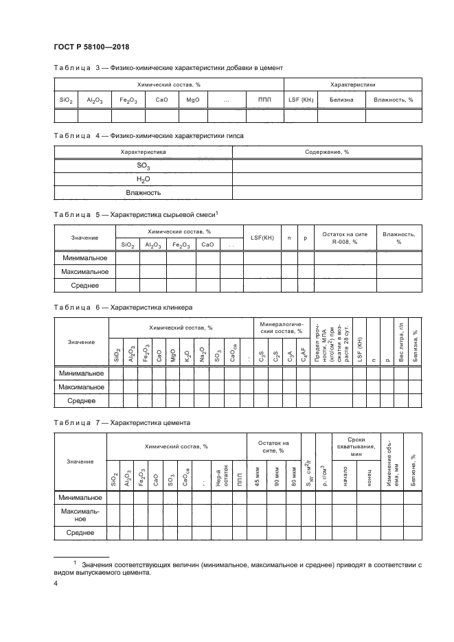 ГОСТ Р 58100-2018