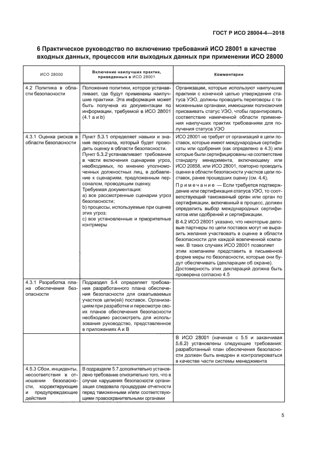 ГОСТ Р ИСО 28004-4-2018