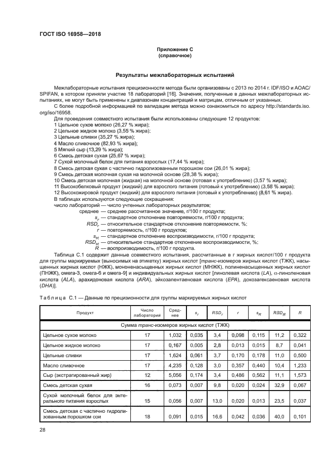 ГОСТ ISO 16958-2018