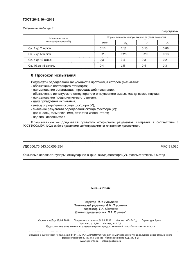 ГОСТ 2642.10-2018