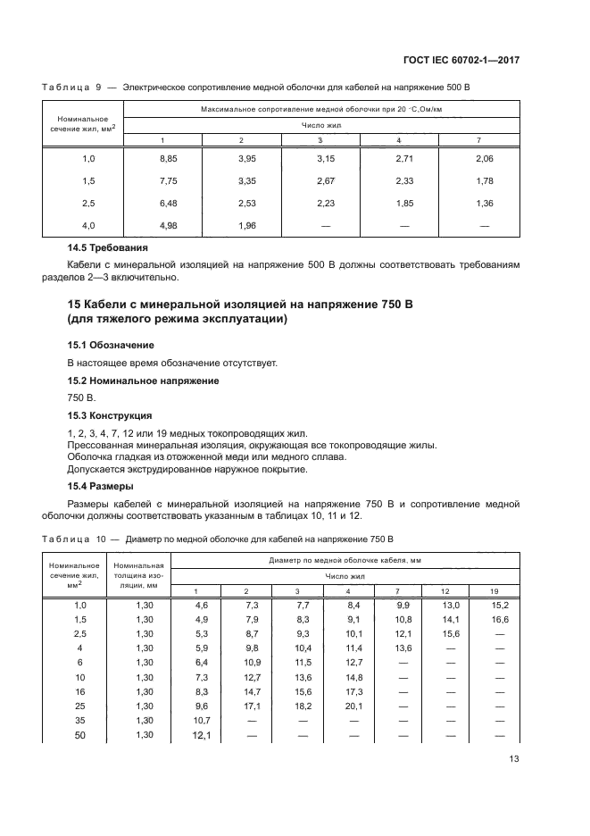 ГОСТ IEC 60702-1-2017