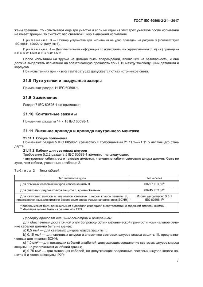 ГОСТ IEC 60598-2-21-2017