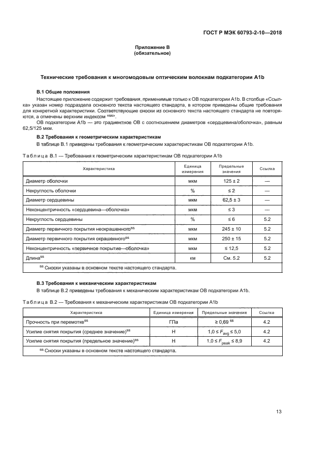 ГОСТ Р МЭК 60793-2-10-2018