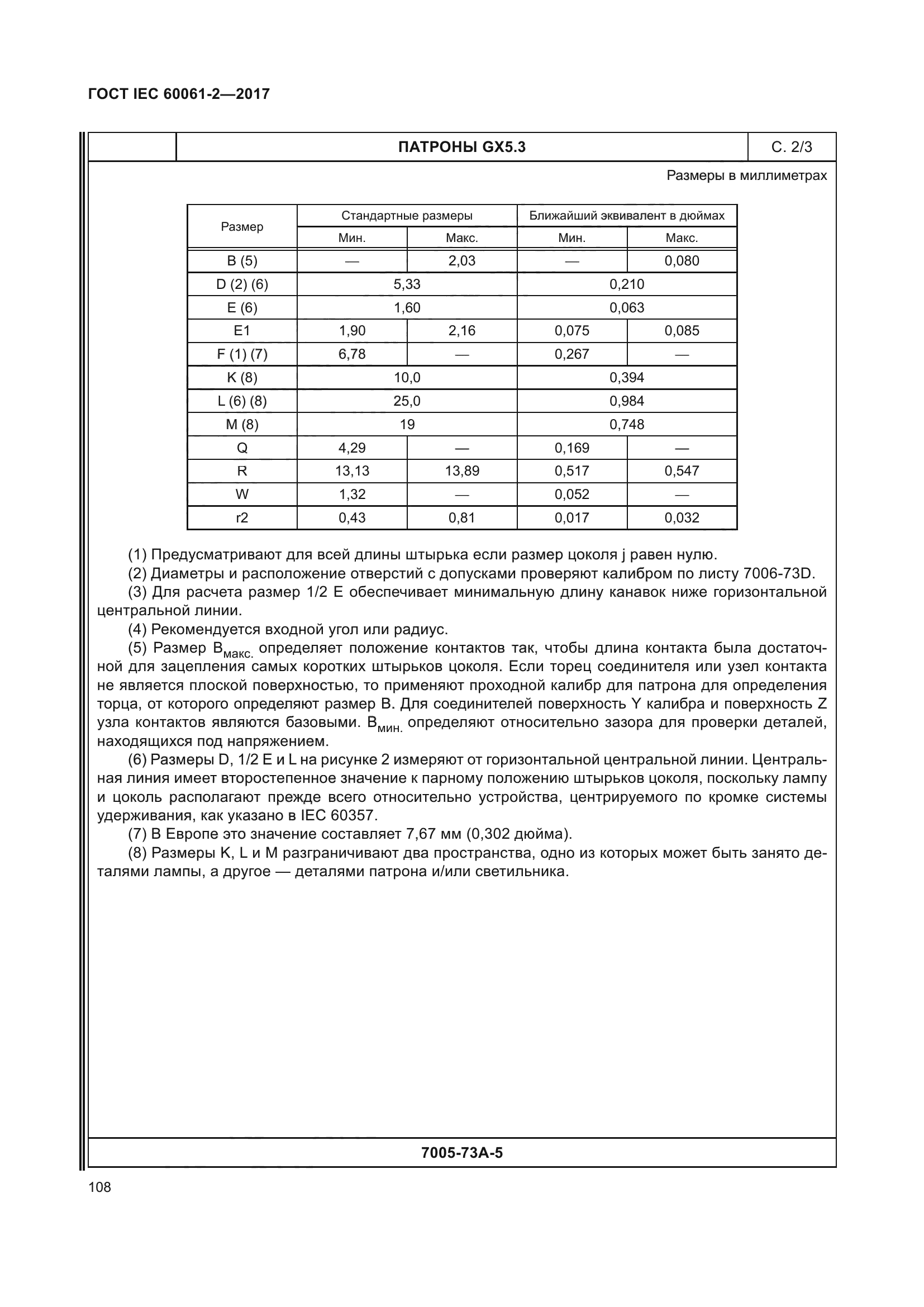 ГОСТ IEC 60061-2-2017