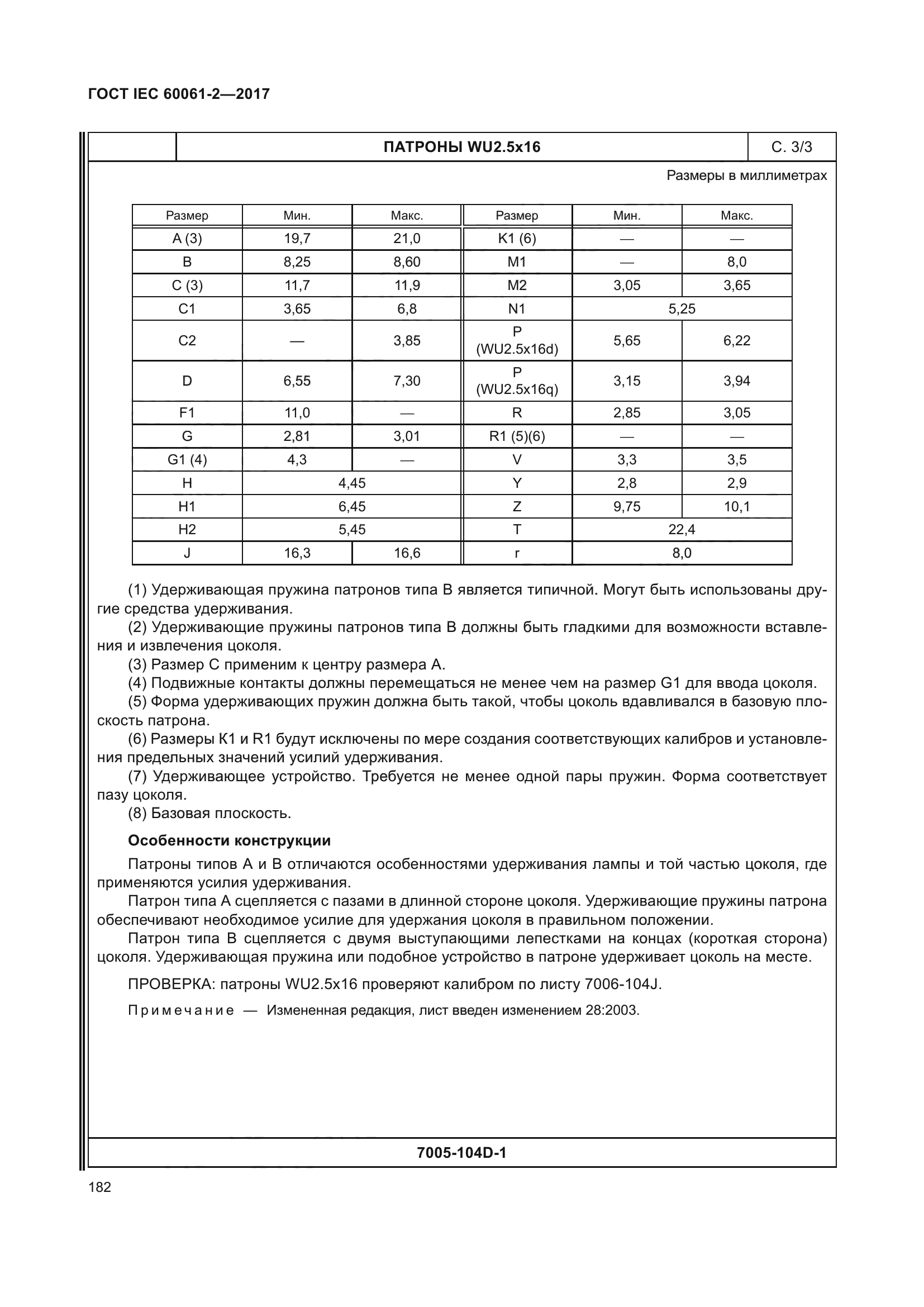 ГОСТ IEC 60061-2-2017