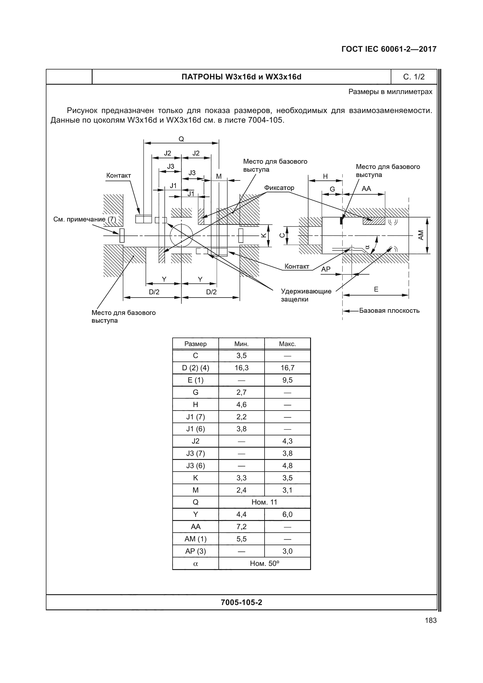 ГОСТ IEC 60061-2-2017