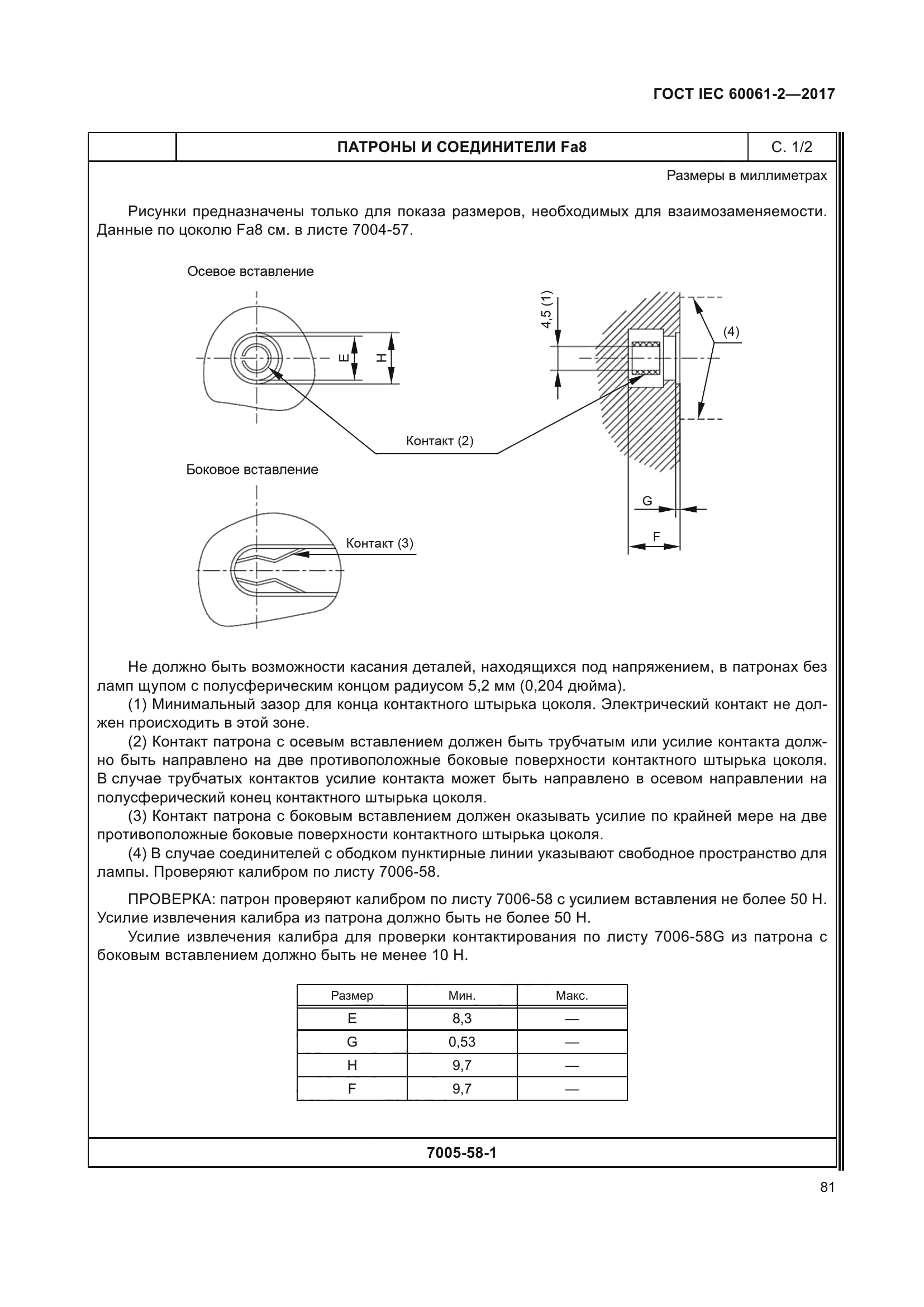 ГОСТ IEC 60061-2-2017