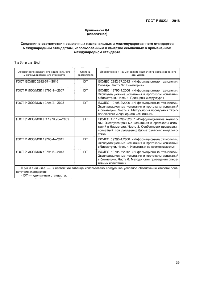 ГОСТ Р 58231-2018