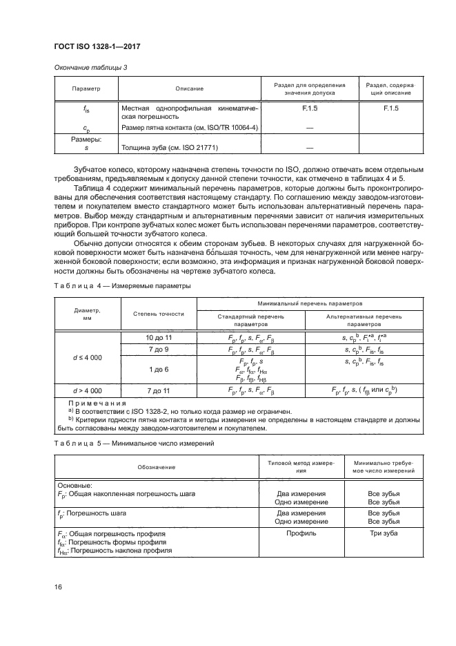 ГОСТ ISO 1328-1-2017