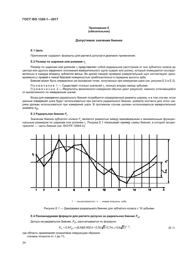 ГОСТ ISO 1328-1-2017