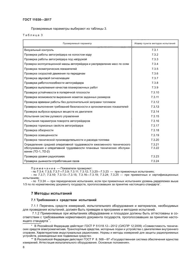 ГОСТ 11030-2017