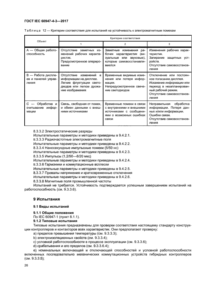 ГОСТ IEC 60947-4-3-2017