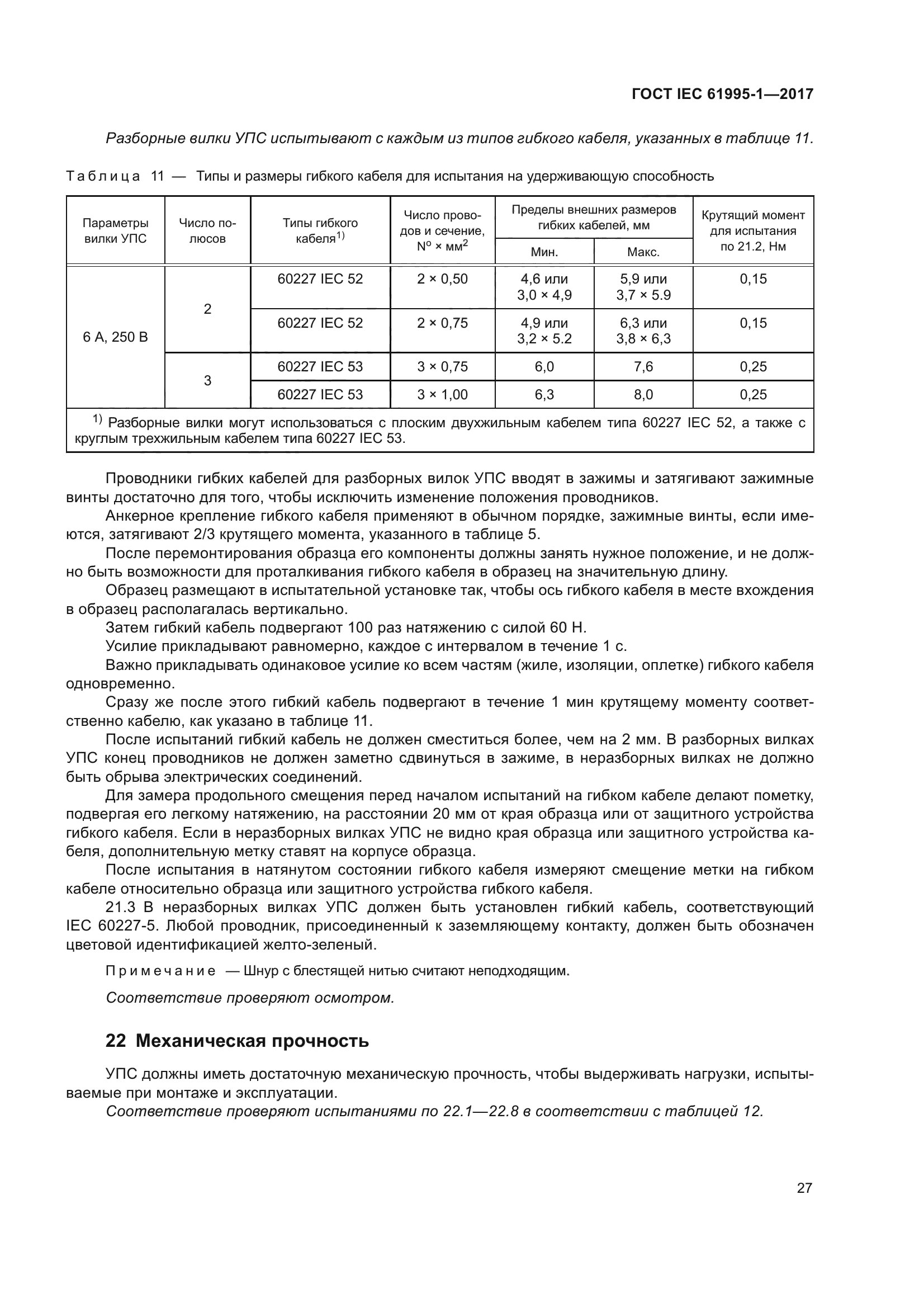 ГОСТ IEC 61995-1-2017