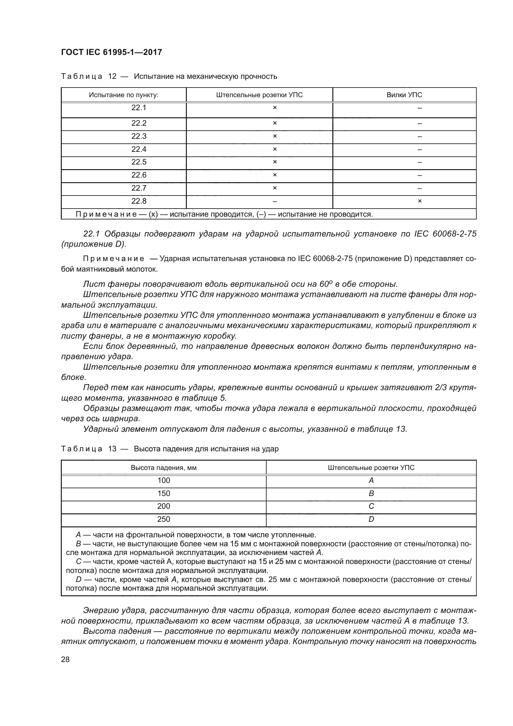 ГОСТ IEC 61995-1-2017