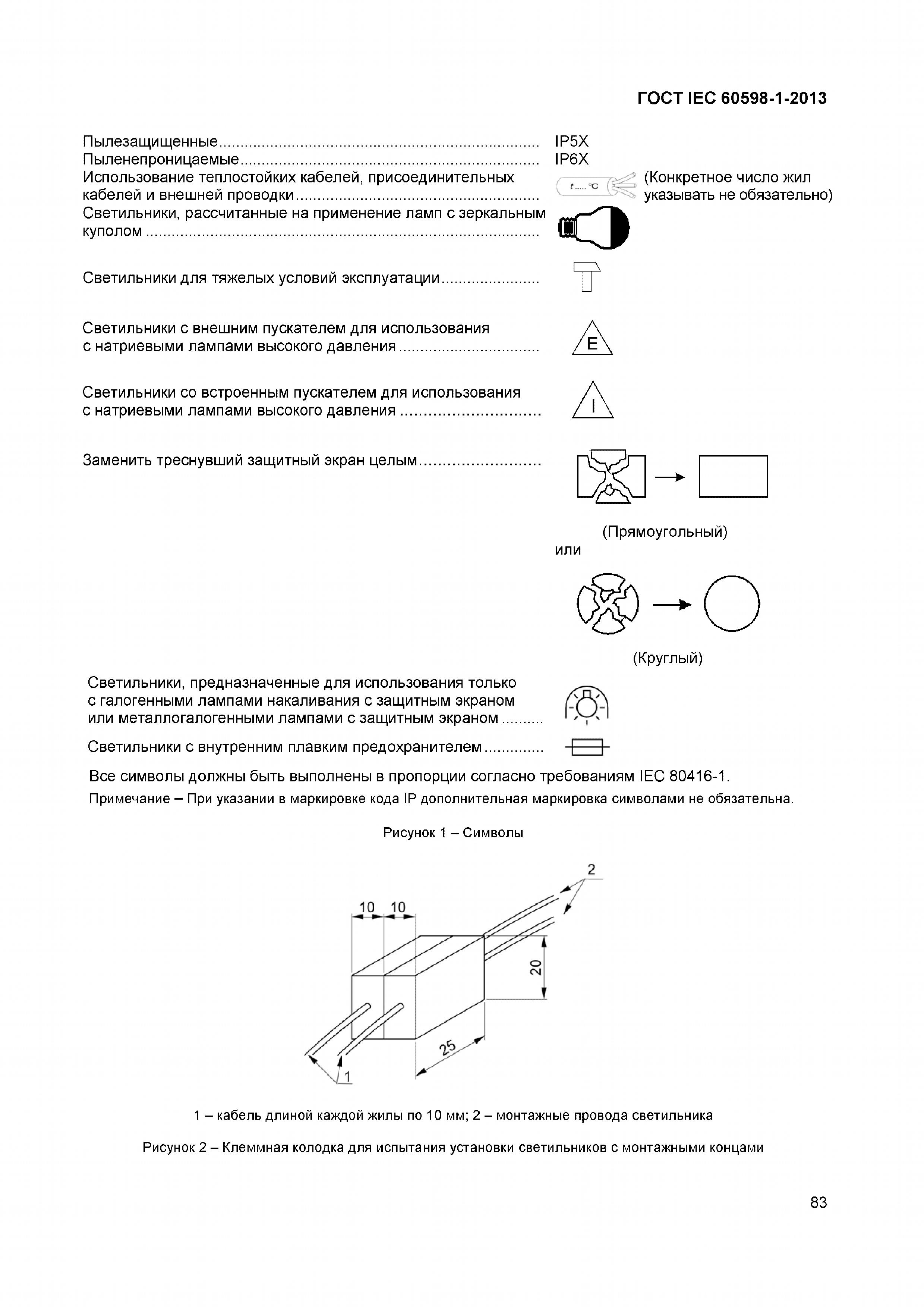 ГОСТ IEC 60598-1-2013