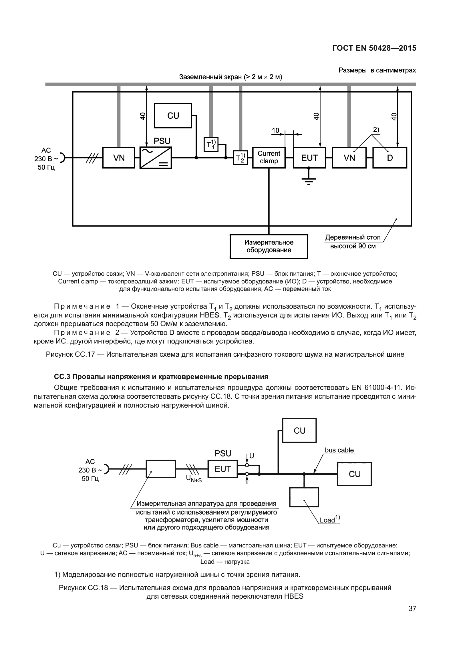 ГОСТ EN 50428-2015