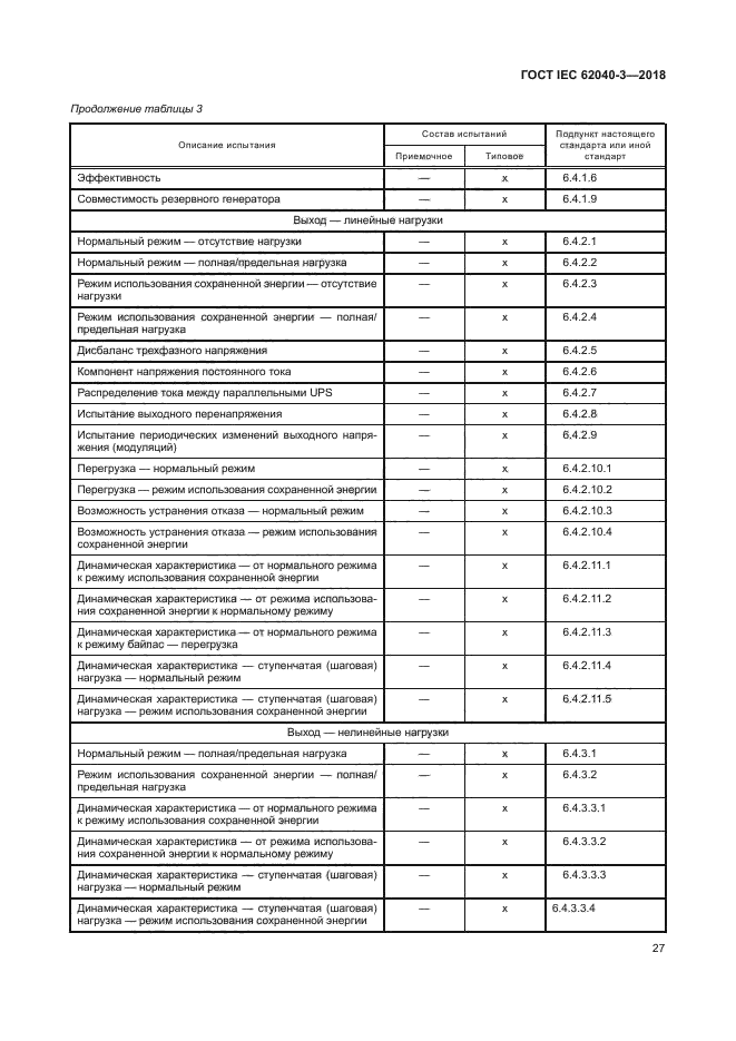 ГОСТ IEC 62040-3-2018