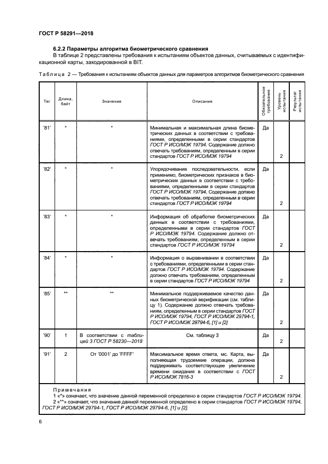 ГОСТ Р 58291-2018