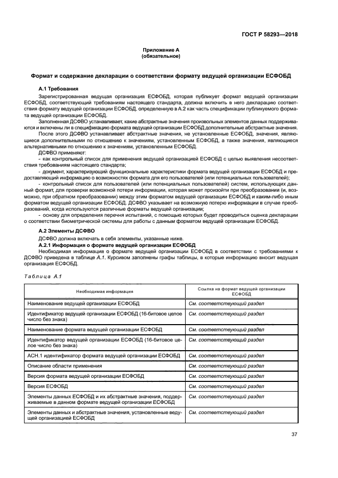 ГОСТ Р 58293-2018