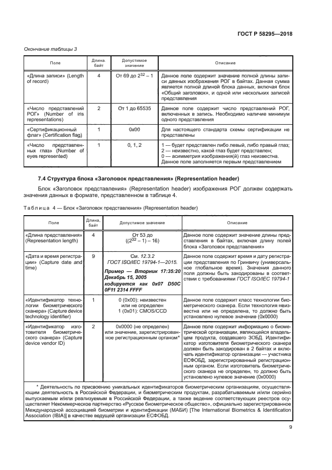 ГОСТ Р 58295-2018