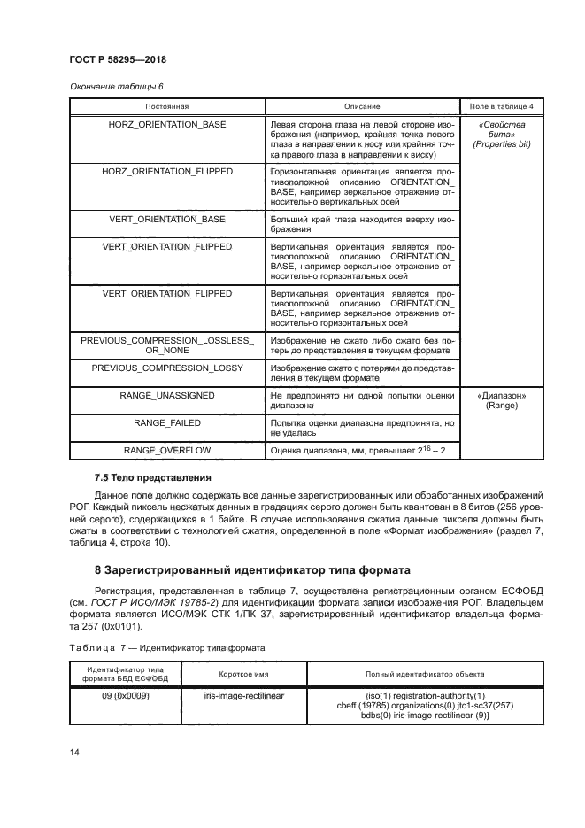 ГОСТ Р 58295-2018