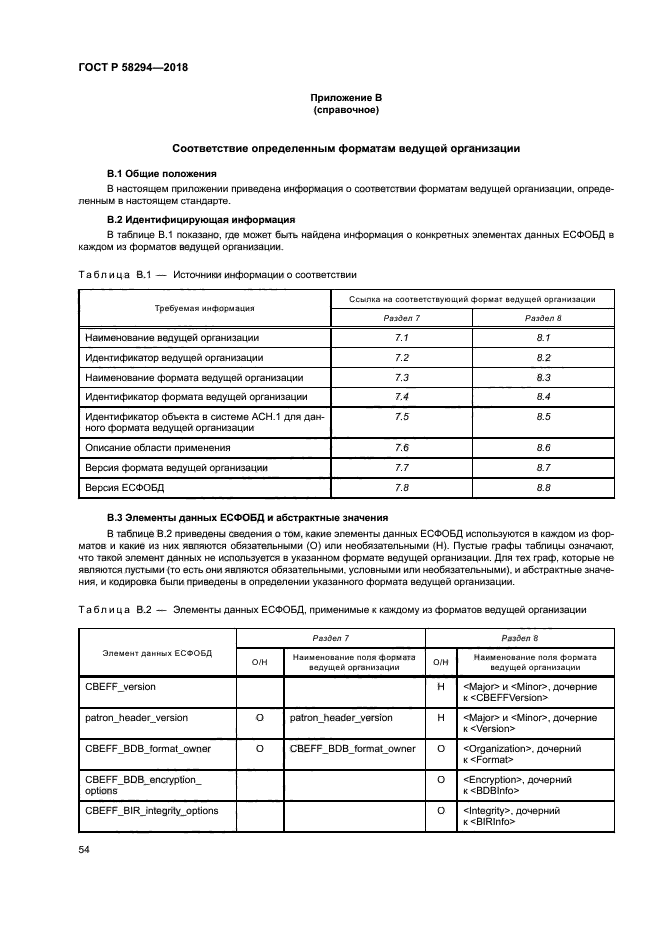 ГОСТ Р 58294-2018