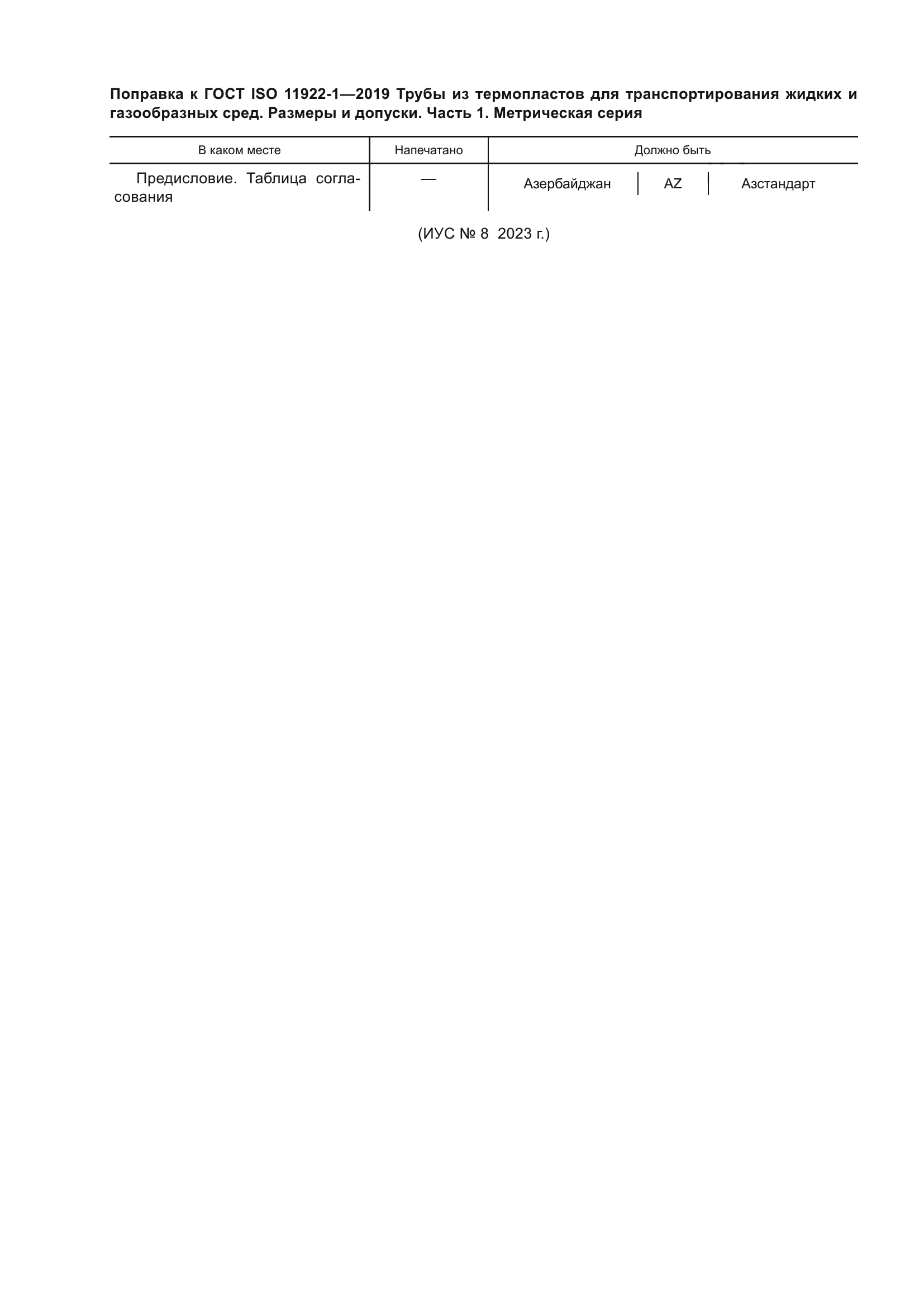 ГОСТ ISO 11922-1-2019