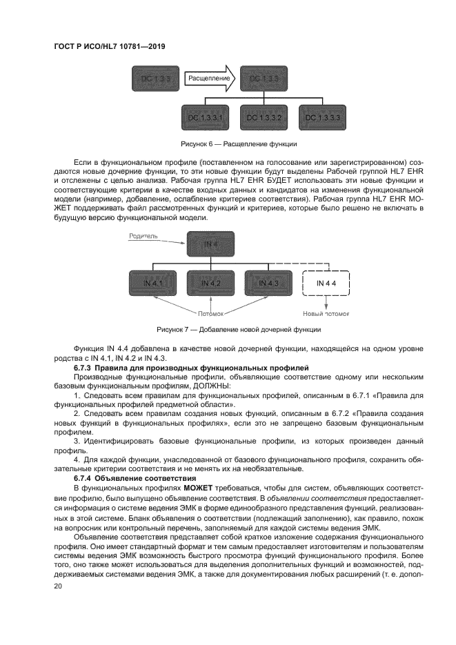 ГОСТ Р ИСО/HL7 10781-2019