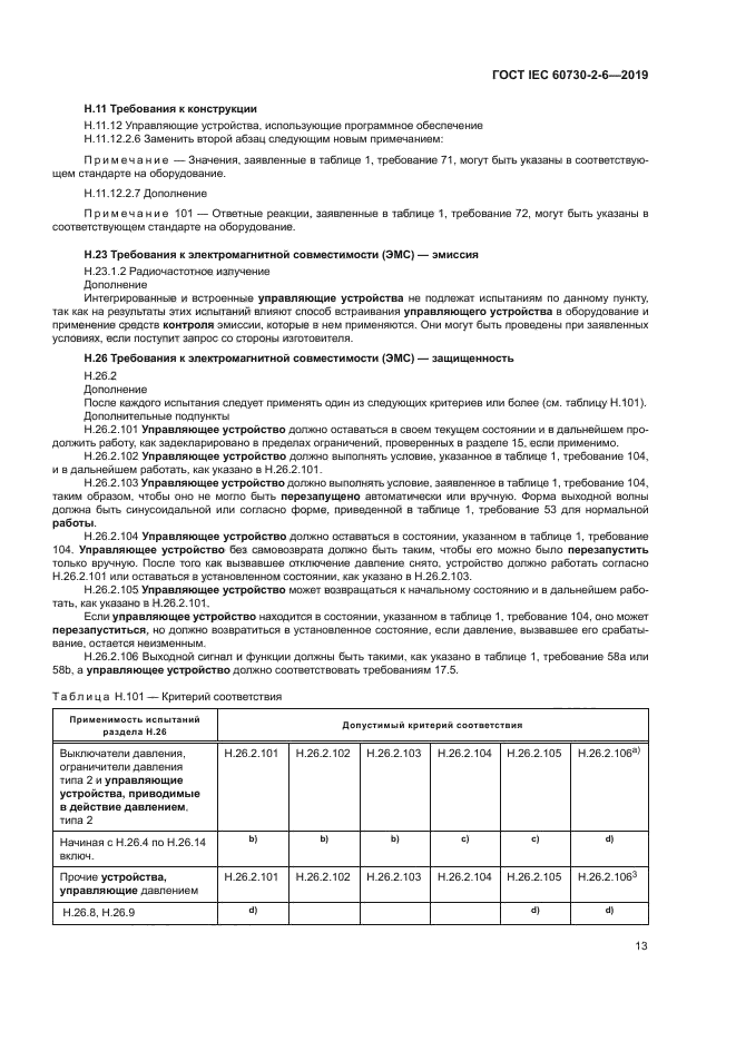 ГОСТ IEC 60730-2-6-2019