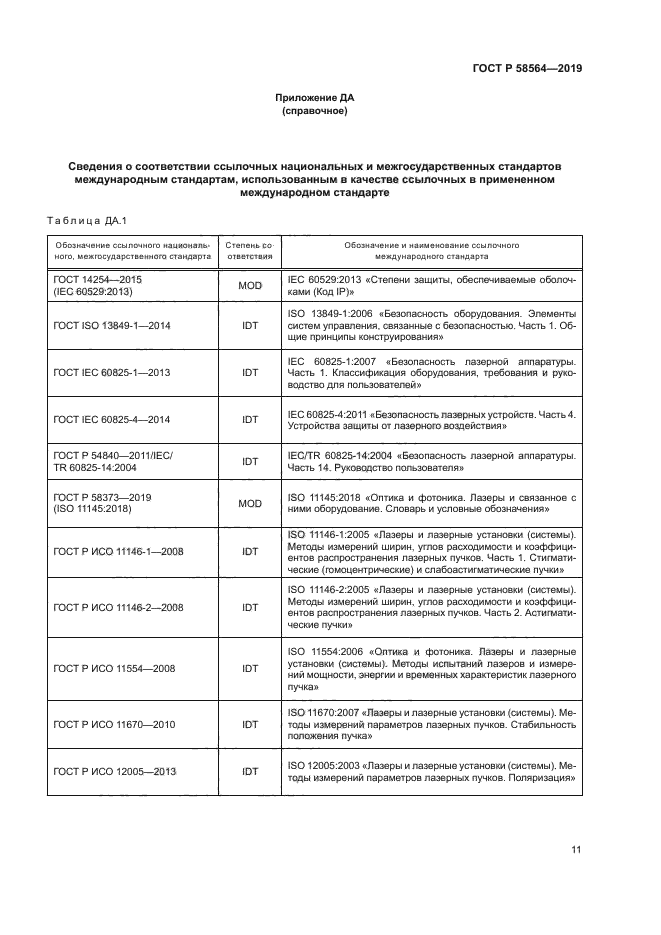 ГОСТ Р 58564-2019