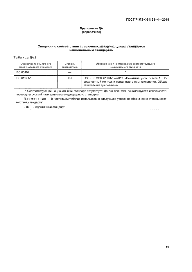 ГОСТ Р МЭК 61191-4-2019