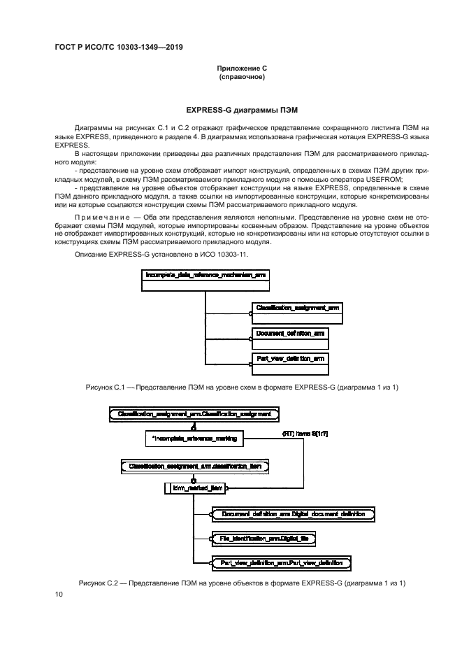 ГОСТ Р ИСО/ТС 10303-1349-2019