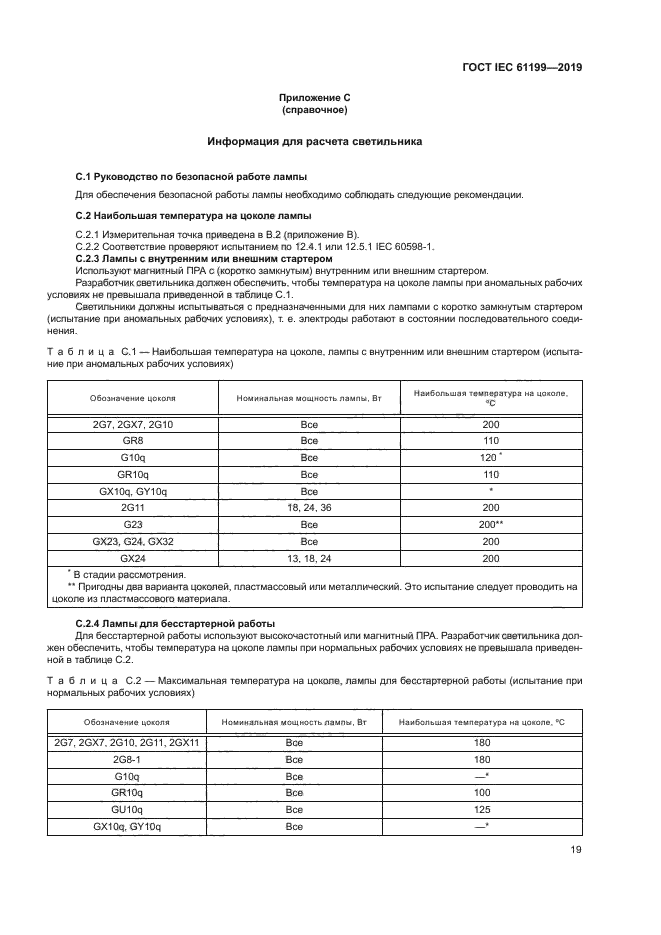 ГОСТ IEC 61199-2019