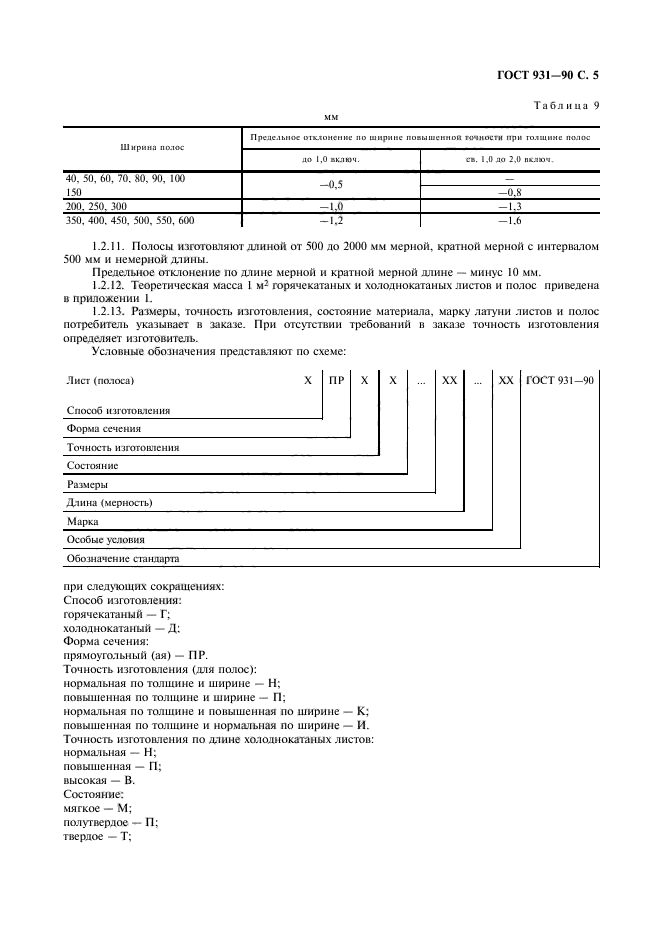 ГОСТ 931-90