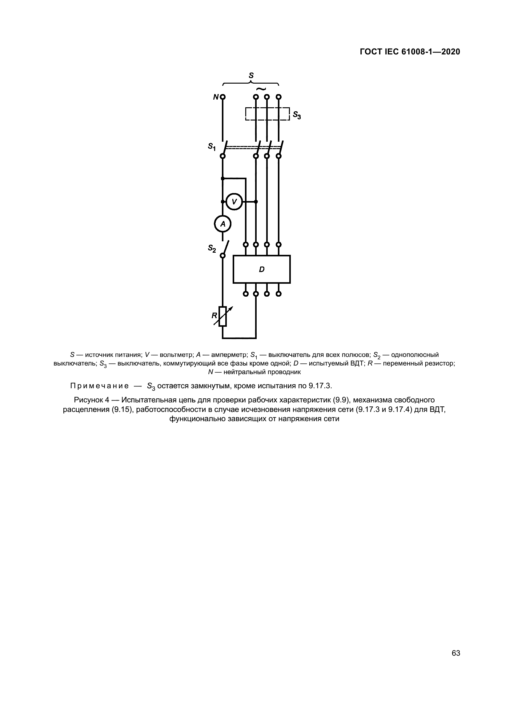 ГОСТ IEC 61008-1-2020