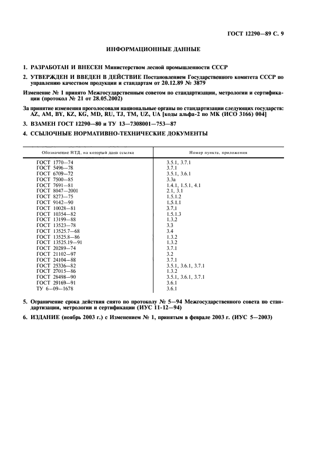 ГОСТ 12290-89