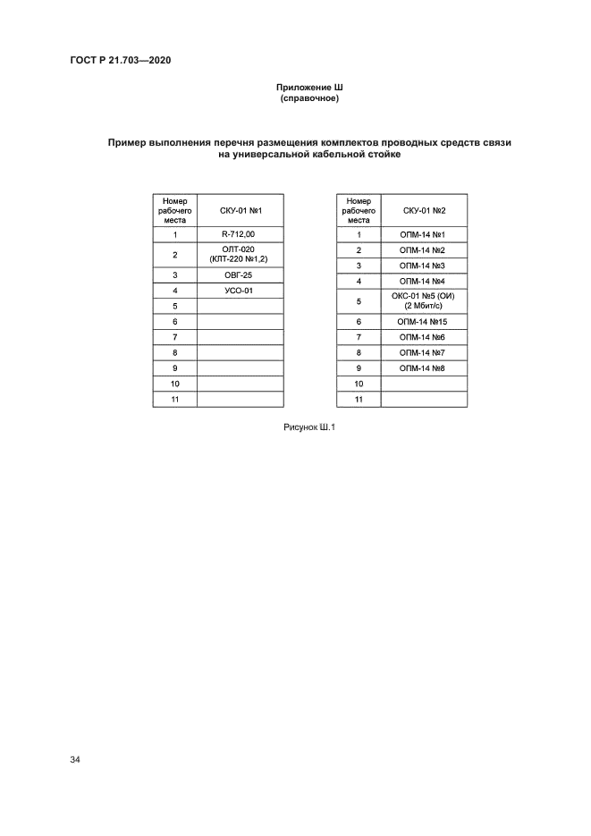 ГОСТ Р 21.703-2020