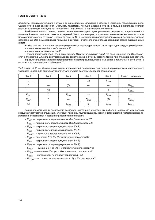 ГОСТ ISO 230-1-2018