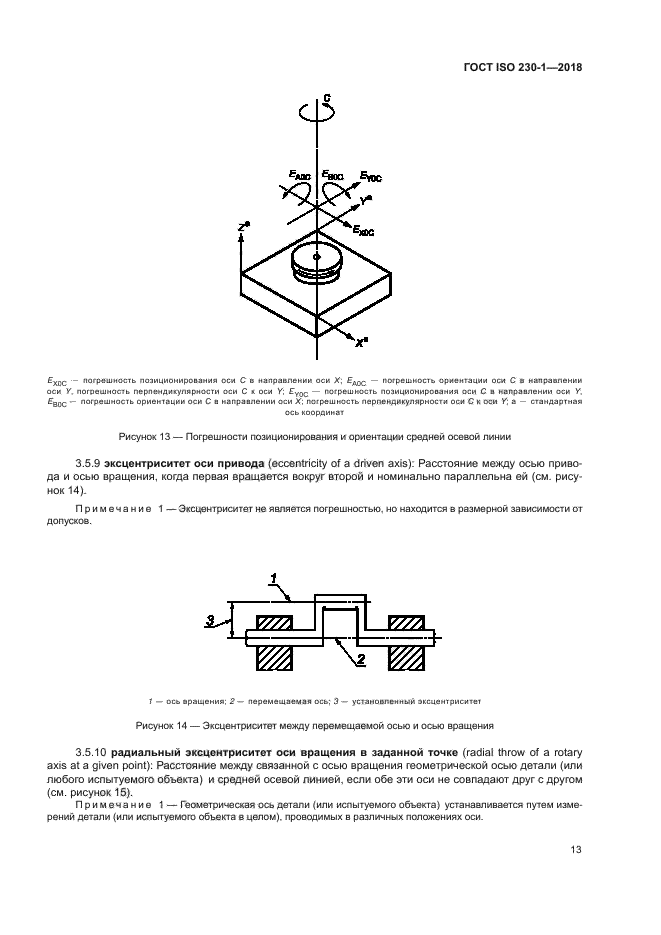 ГОСТ ISO 230-1-2018