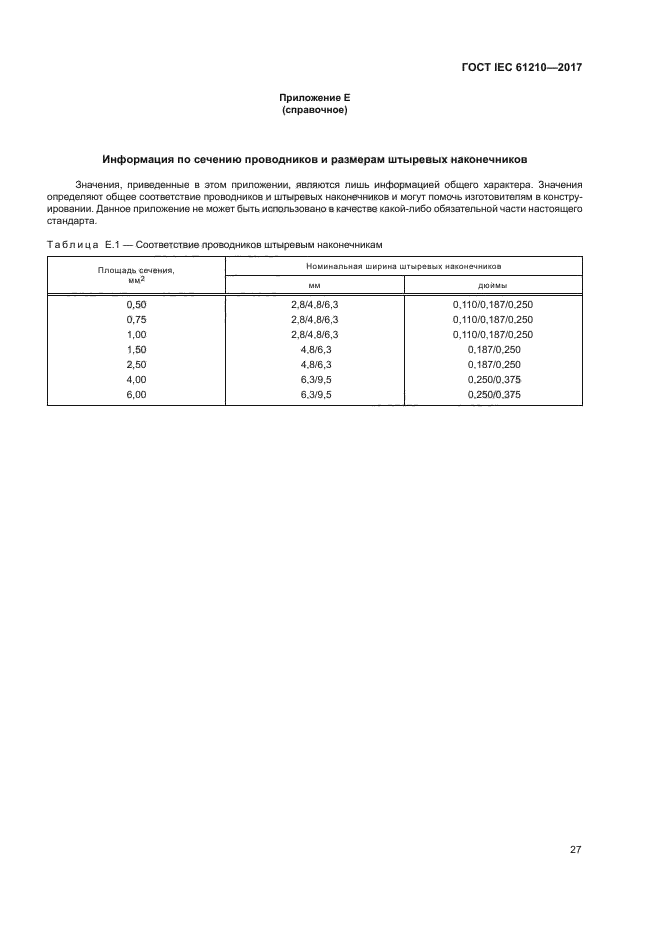 ГОСТ IEC 61210-2017