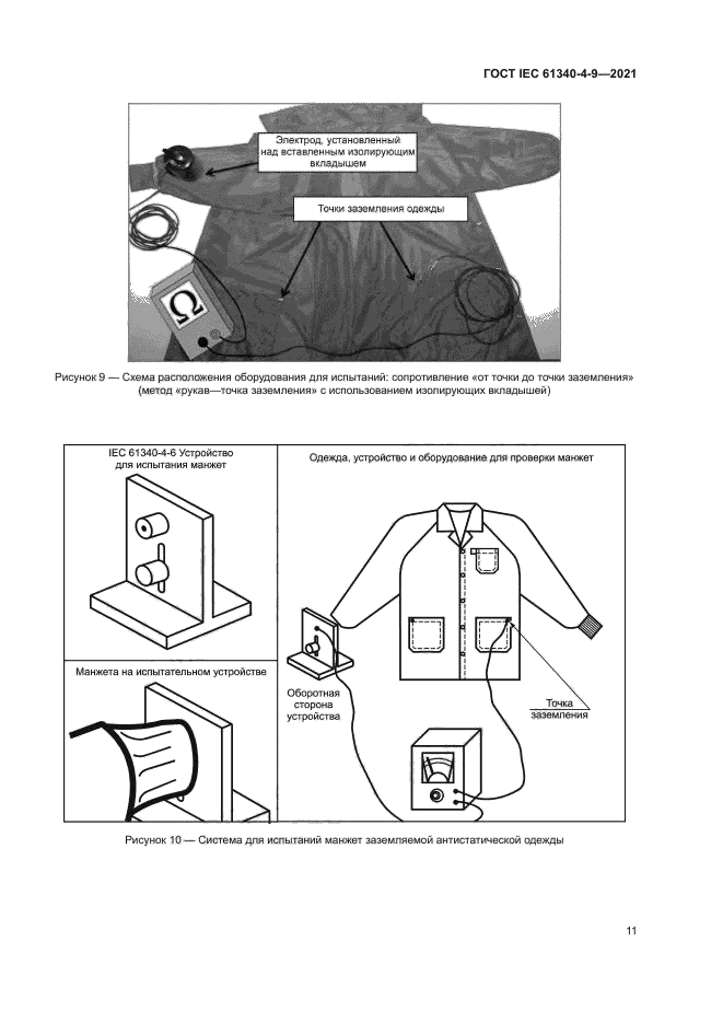 ГОСТ IEC 61340-4-9-2021