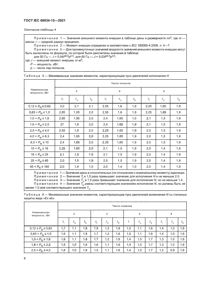 ГОСТ IEC 60034-12-2021