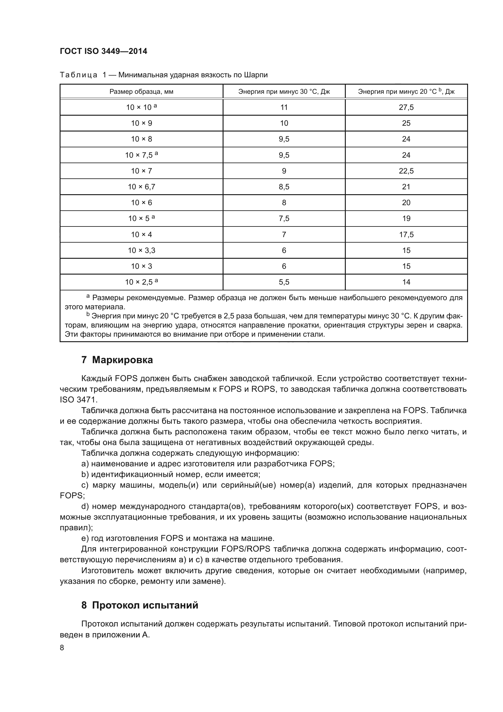 ГОСТ ISO 3449-2014